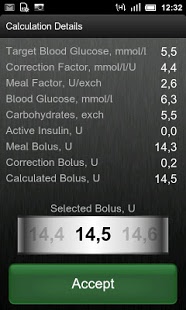 Insulin Bolus Calculator