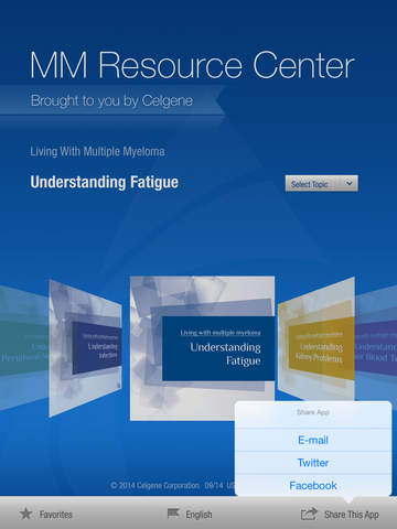 Multiple Myeloma Resource Center for iPad