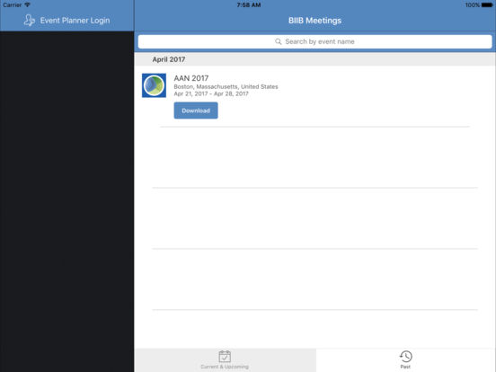 Biogen Idec Meetings for iPad